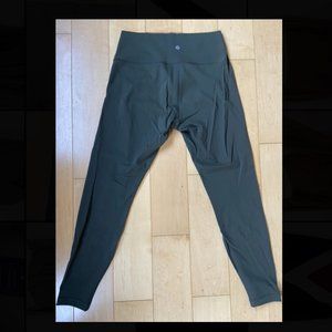 Lululemon Wunder Under Army Green Leggings